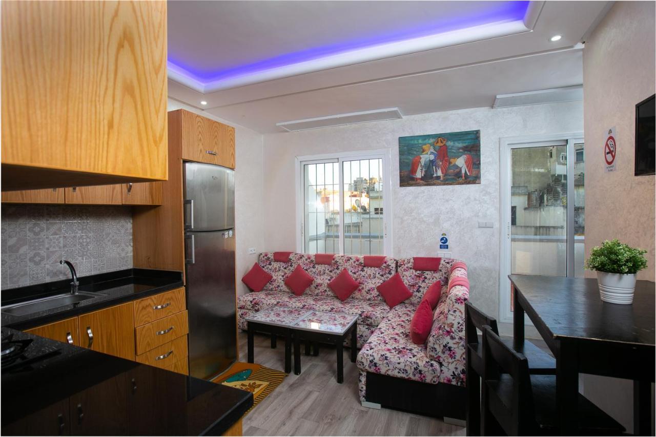 Velasquez Appartements Fast Wifi And Ocean View Tanger Luaran gambar